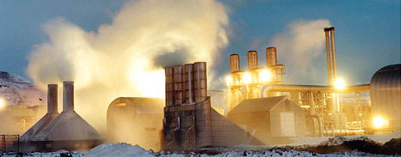 Geothermal power station