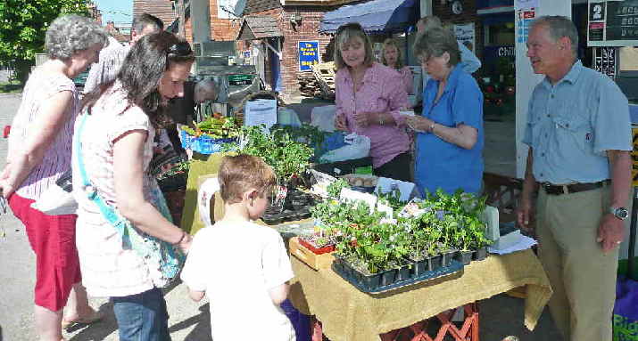 Produce stall
